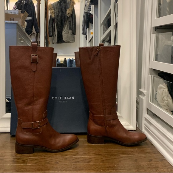 Brand new Cole Haan leather boots - Picture 1 of 11